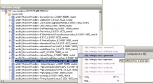 Add sysprep setting