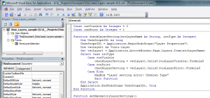 Visio Layers Document Code