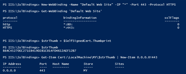 powershell makecert